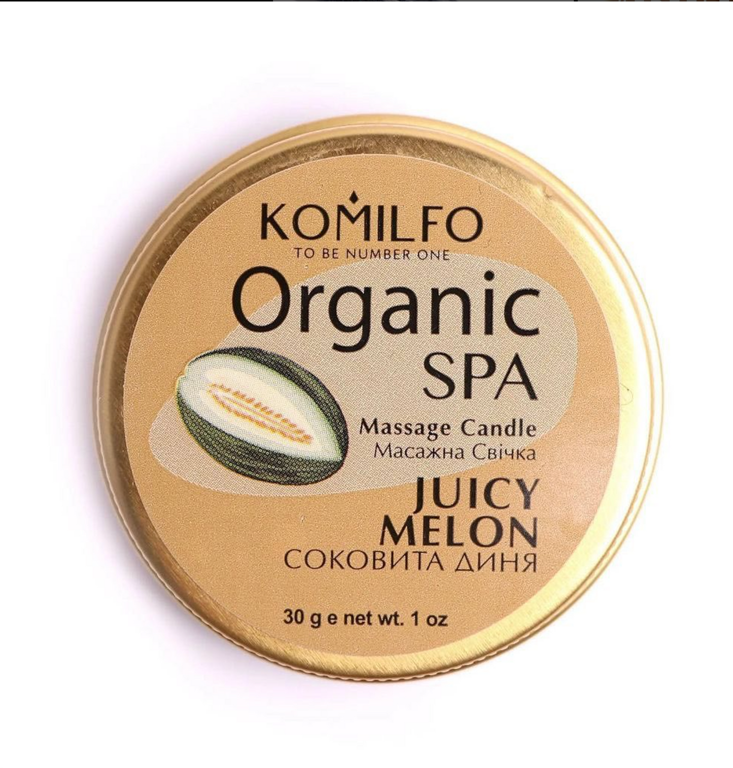 Massage Candle Komilfo, 30/60g