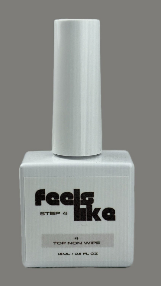 Feels Like Top Non Wipe 15ml, Clear