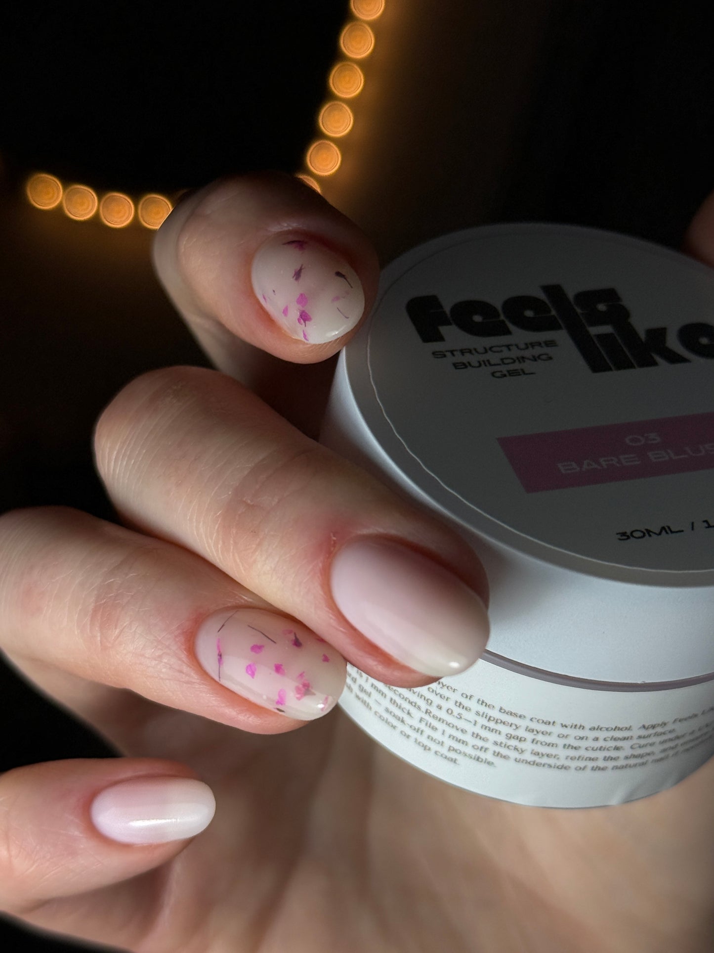 Feels Like Structure Builder Gel 03 “ Bare Blush”, 30ml