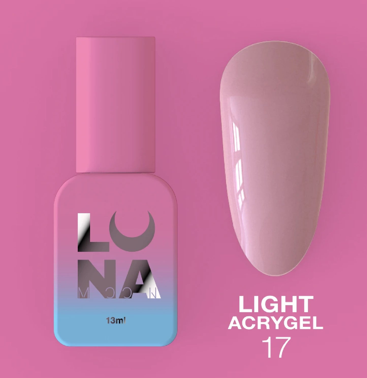 LunaMoon Light Acrygel 17, Nude