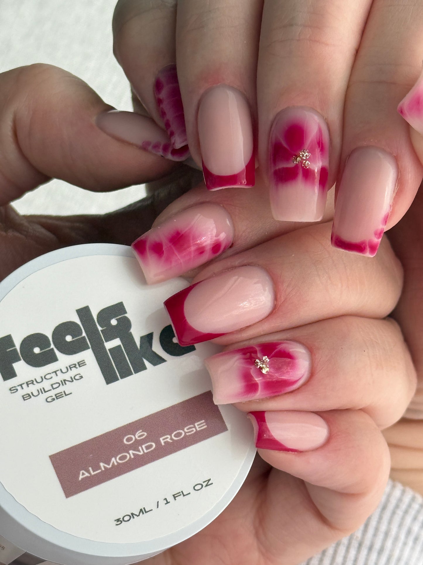 Feels Like Structure Builder Gel 06 “Almond Rose” 30ml