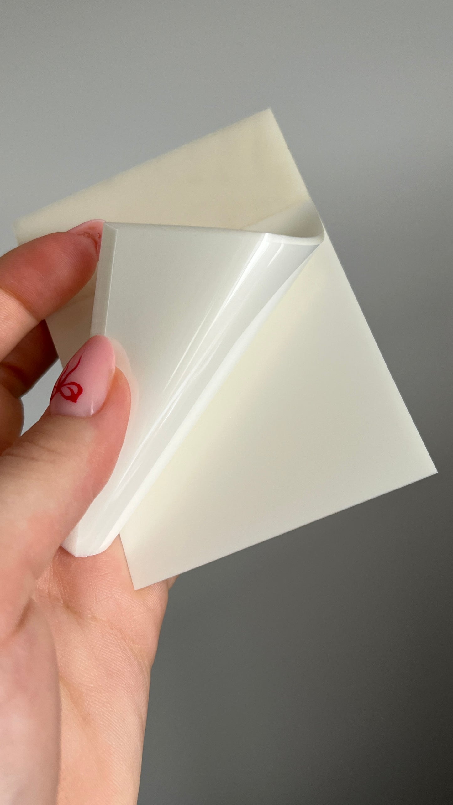 Transparent Nail Art Palet