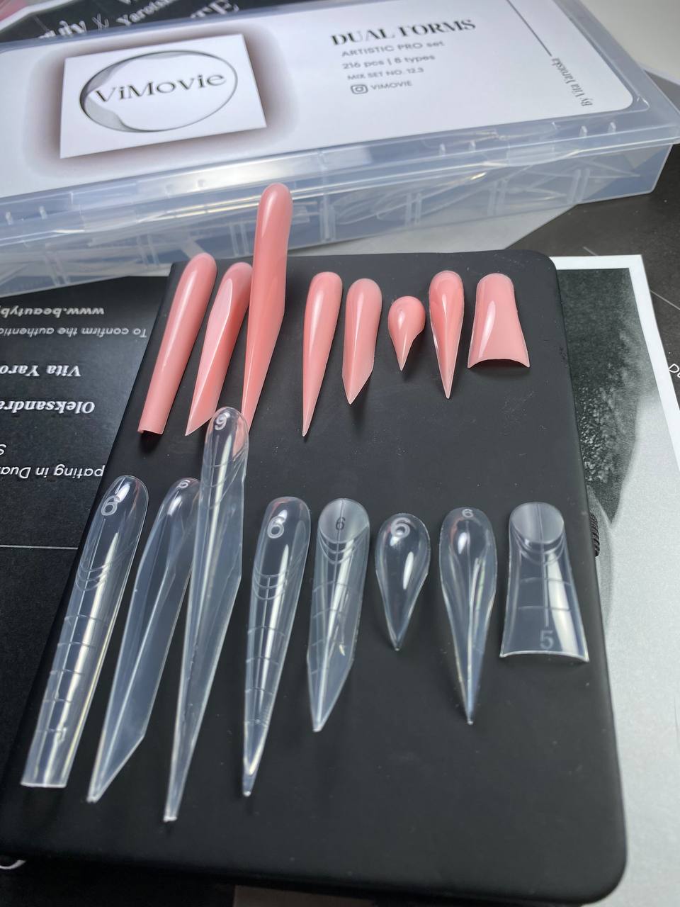 Dual Forms Vimovie «Artistic Pro» set
216 pcs | 8 types