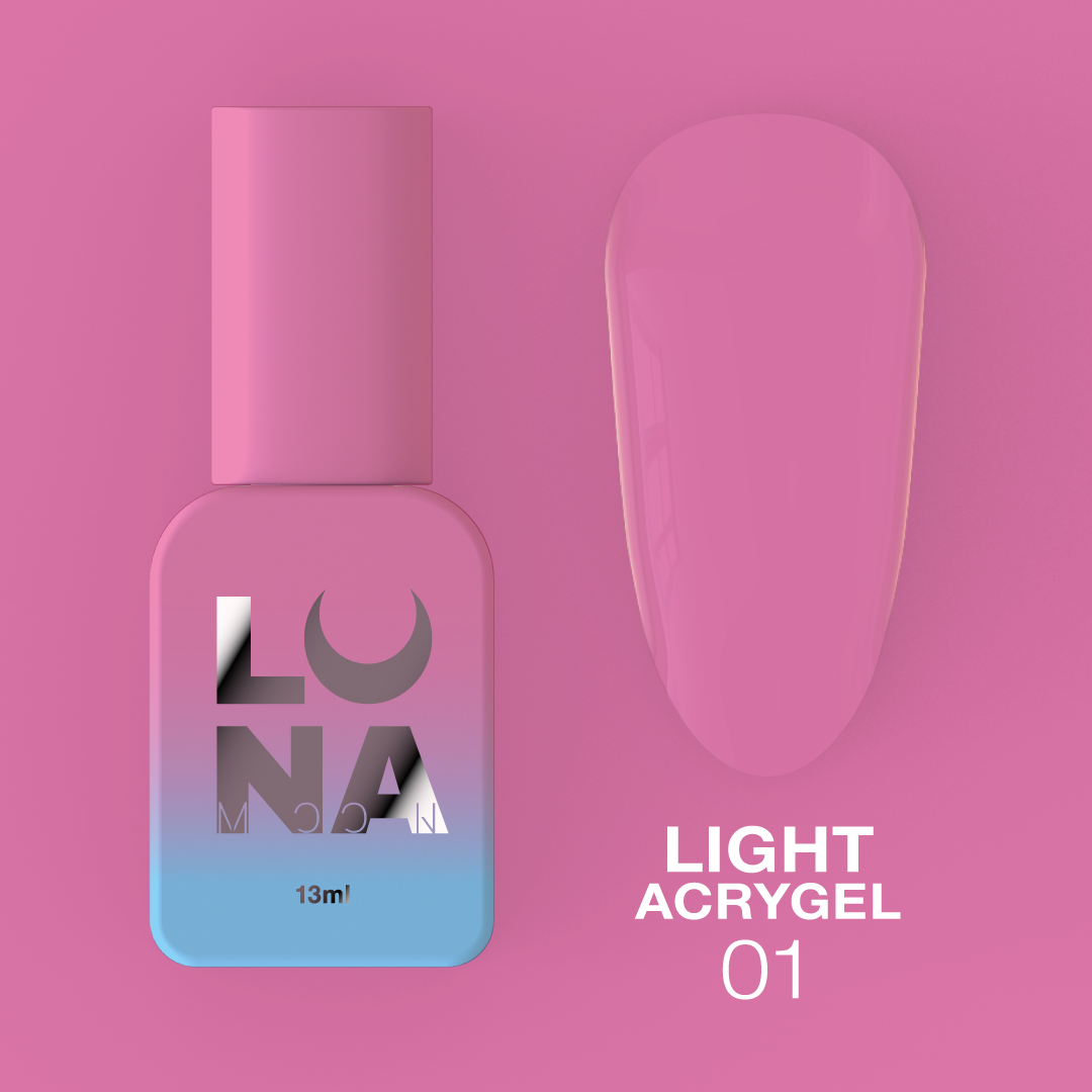 LunaMoon Light Acrygel 01, Clear