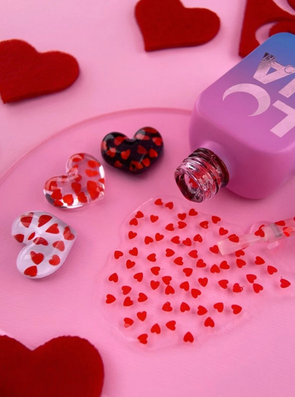 LunaMoon Top Coat Romantic Red, 13ml
