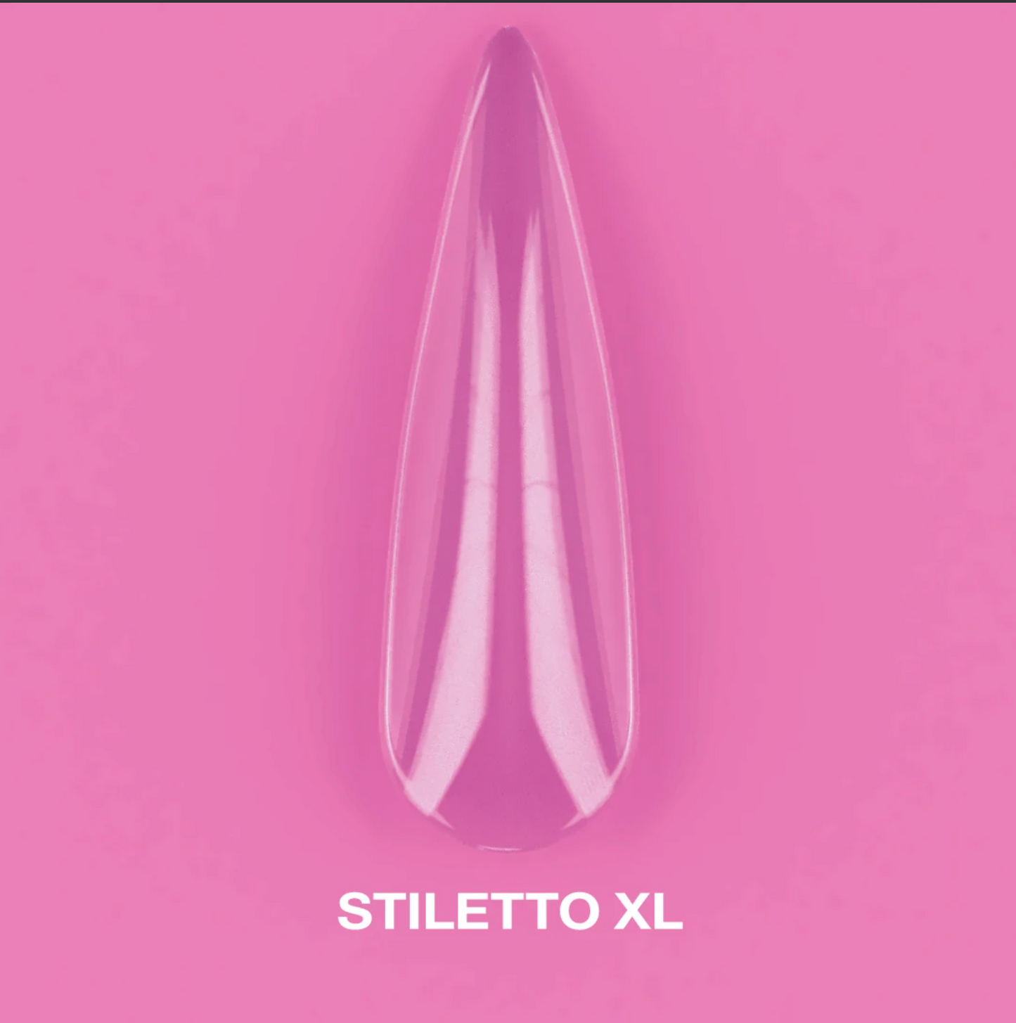 LunaMoon Gel Tips Stiletto XL, 500ps