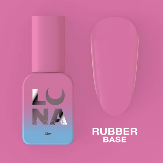 LunaMoon Rubber Base, 13ml, Clear