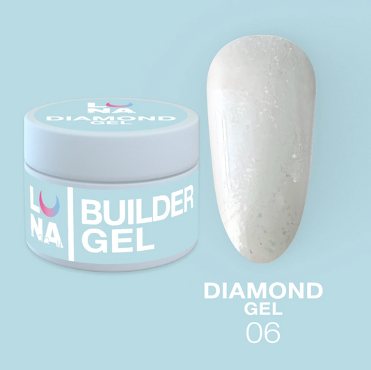 LunaMoon Diamond Gel 6, (extension gel) 15ml