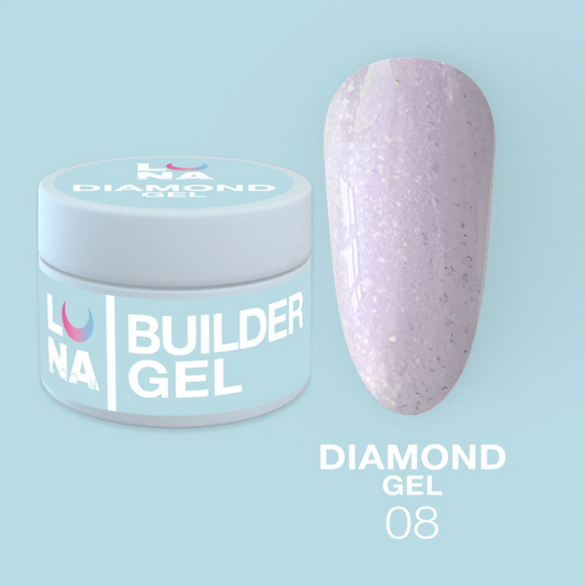 LunaMoon Diamond Gel 8, (extension gel) 15ml
