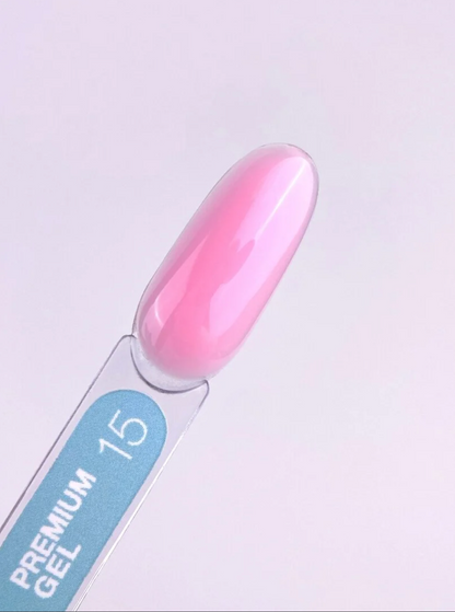 LunaMoon Premium Builder Gel 15, Pink