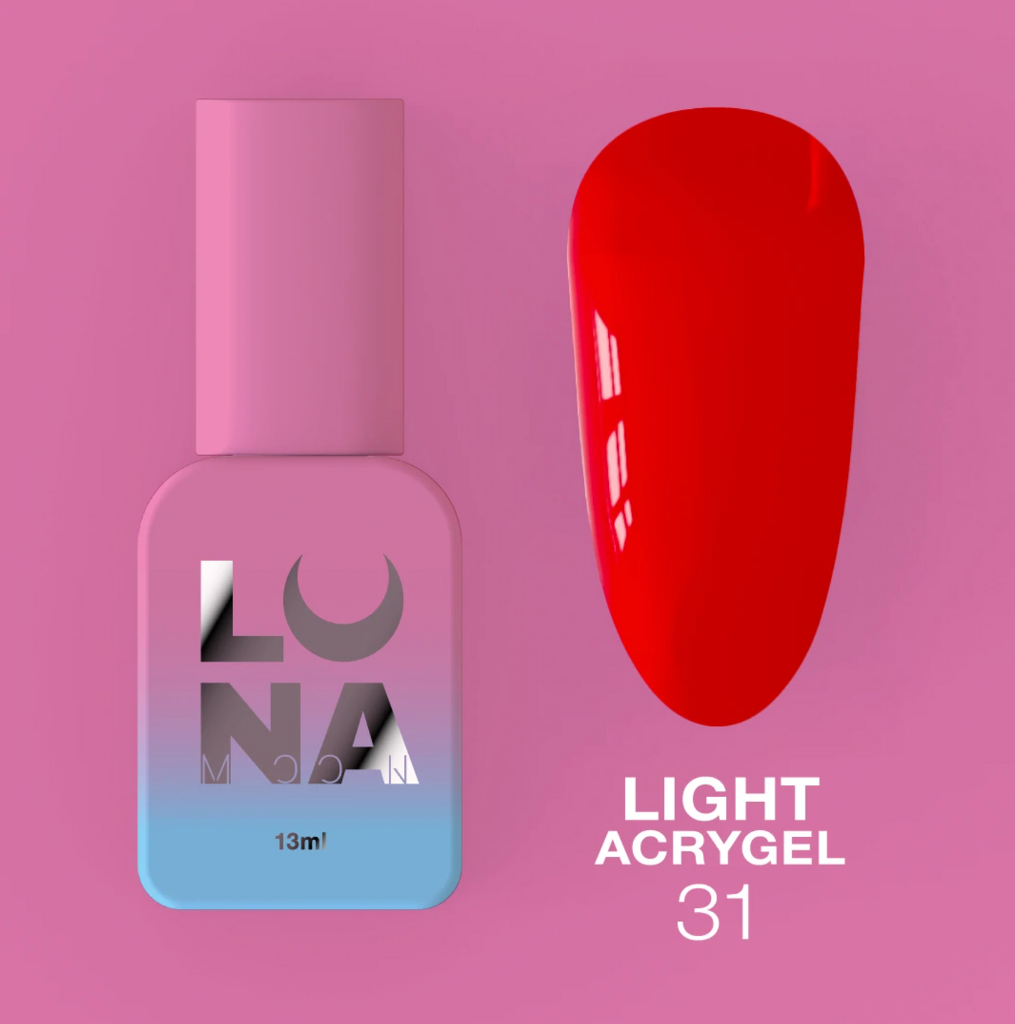 LunaMoon Light Acrygel 31, 13 ml