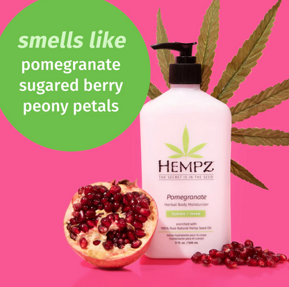 Hempz® Pomegranate Herbal Body Moisturizer 500ml