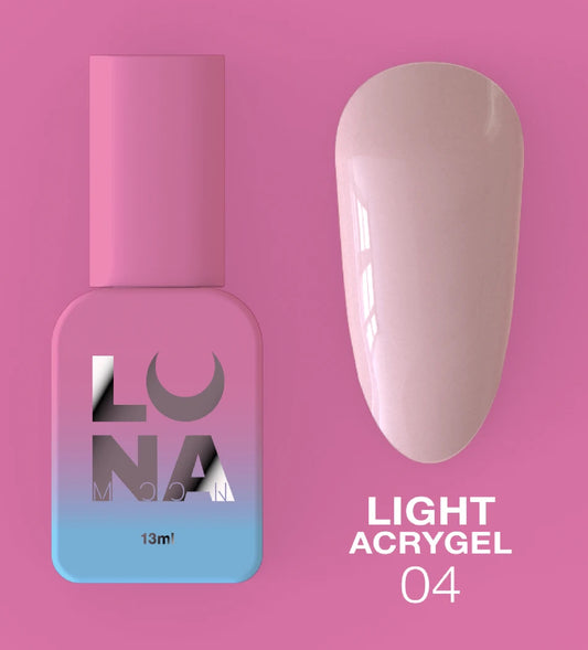 LunaMoon Light Acrygel 04, Opaque Nude