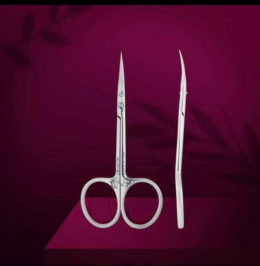 Professional cuticle scissors Staleks Pro Exclusive 20 Type 1 (Magnolia)