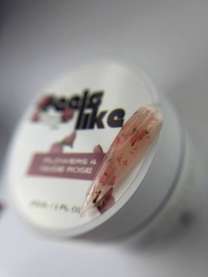 Feels Like Structure Builder Gel Flowers 4 “Nude Rose” 30ml