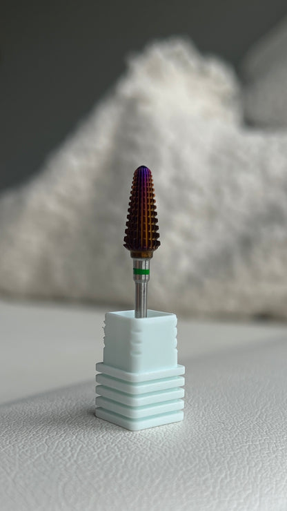 Carbide Cone E-File Nail Drill Bit- Course (Green)