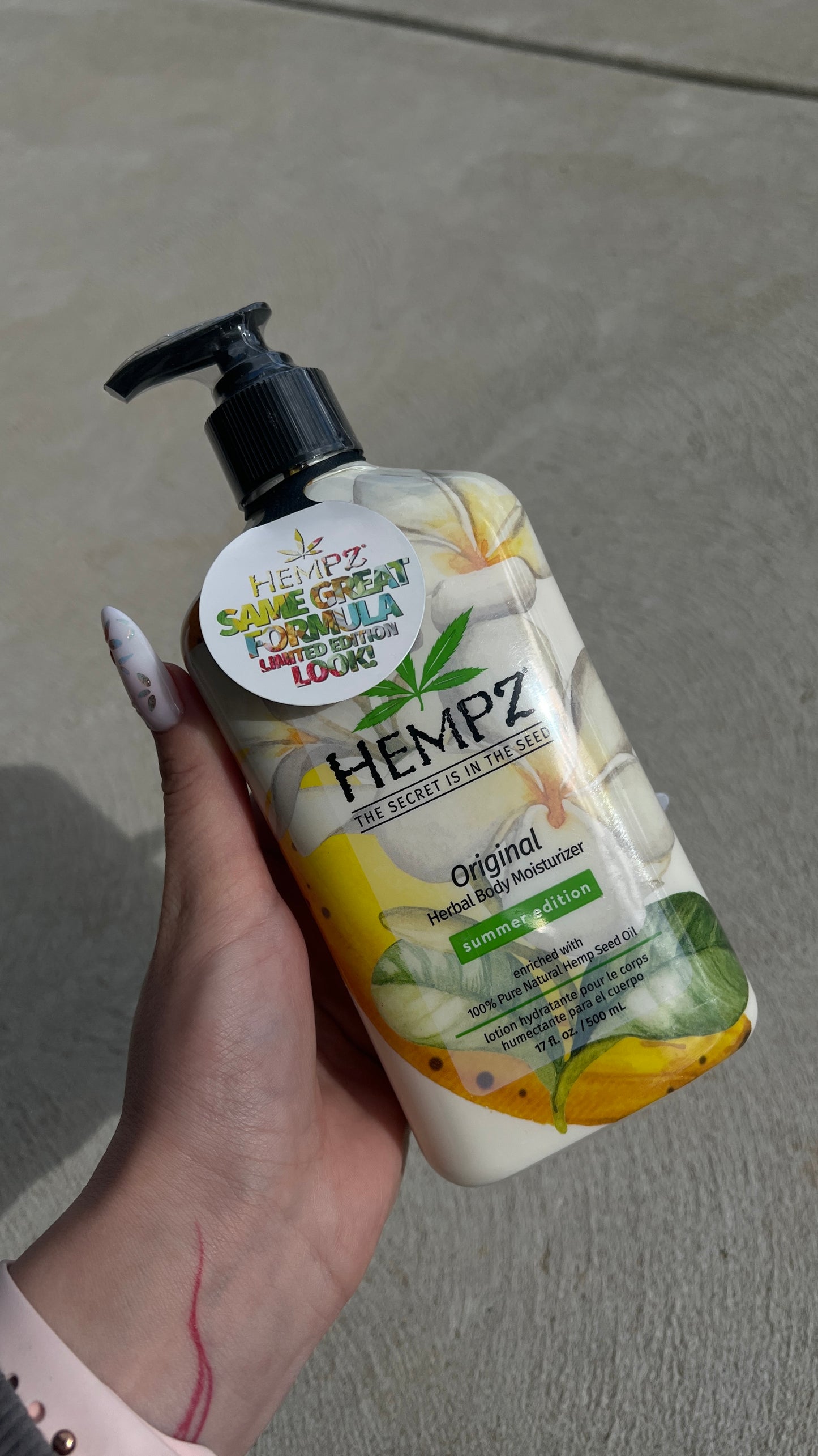 Hempz, Herbal Body Creme 500ml