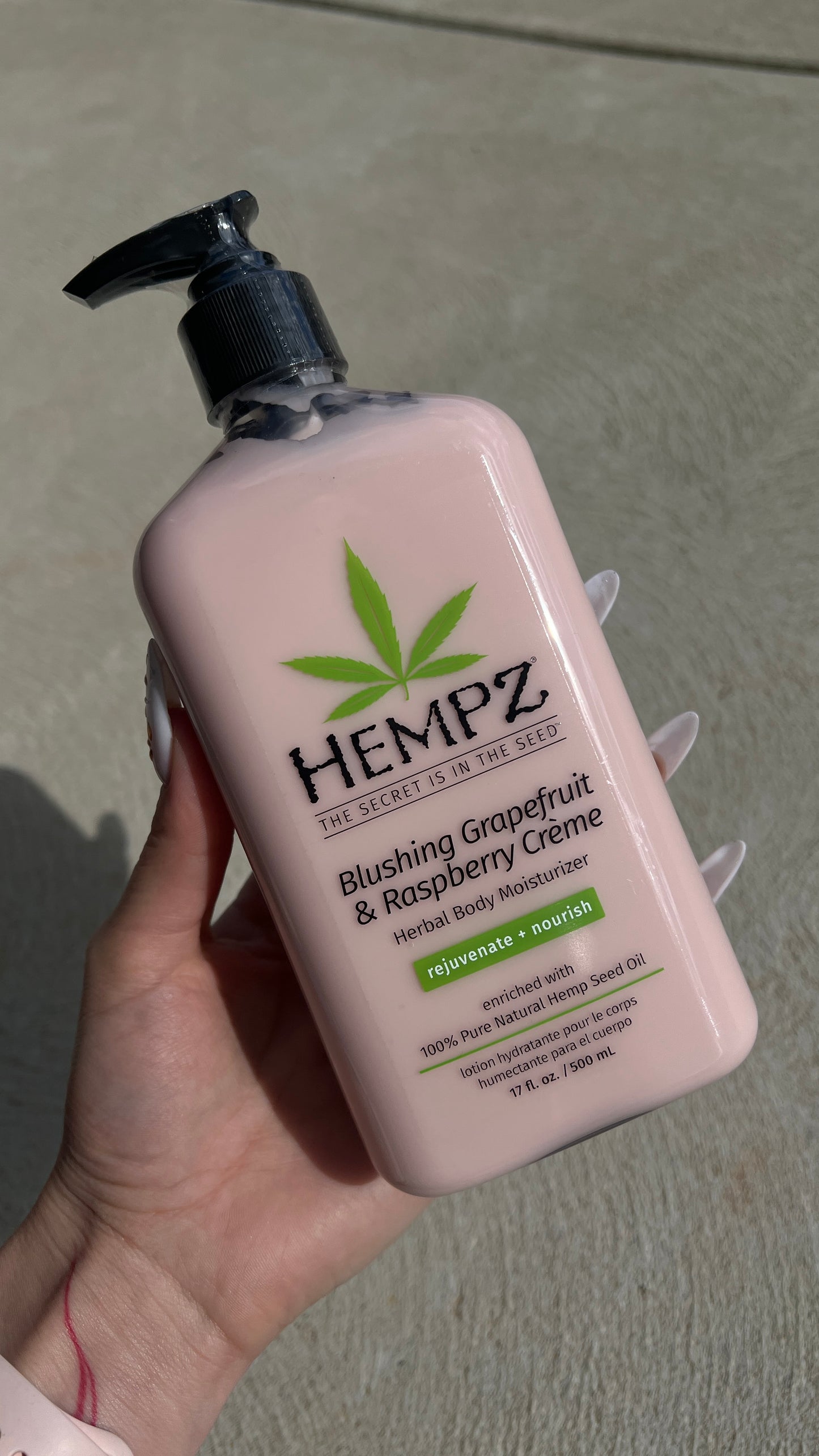 Hempz, Herbal Body Creme 500ml