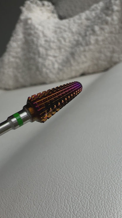 Carbide Cone E-File Nail Drill Bit- Course (Green)